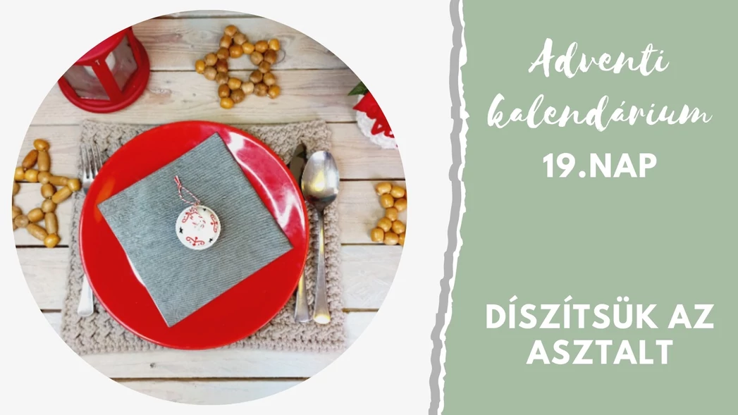 3+1 ünnepi alátét