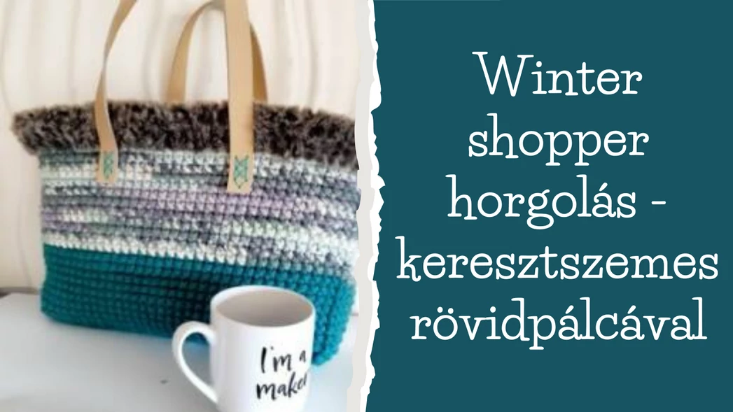 Winter shopper táska - leírással