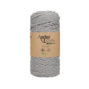 Anchor Crafty Fine 3 ply ezüstszálas makraméfonal -ezüst