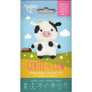 Anchor amigurumi horgoló szett - Gertie, a tehén