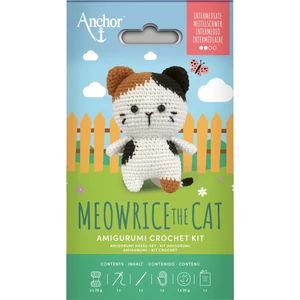 Anchor amigurumi horgoló szett - Meowrice, a cica