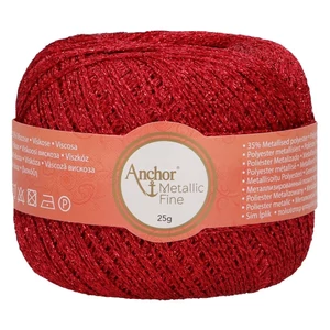 Anchor Metallic Fine - piros