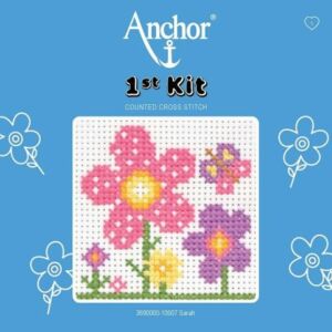 Anchor 1st Kit hímzőkészlet gyerekeknek - virág