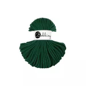 Bobbiny Premium Zsinórfonal 5 mm - Pine green - 50 m