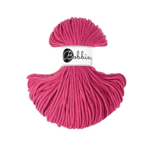 Bobbiny Zsinórfonal Junior 3 mm -  DOPAMINE PINK - 100 M
