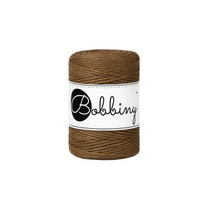 Bobbiny Baby kifésülhető makramé fonal 1,5 mm - NUT BROWN