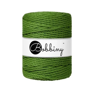 Bobbiny 3 Ply Makramé fonal 5 mm - MOSS GREEN Bobbiny 3 Ply Makramé fonal 5 mm - MOSS GREEN