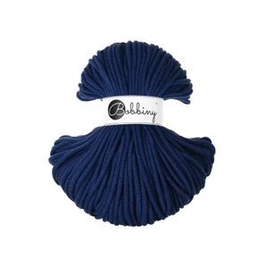 Bobbiny Premium Zsinórfonal - 5 mm - INK BLUE – 100 m