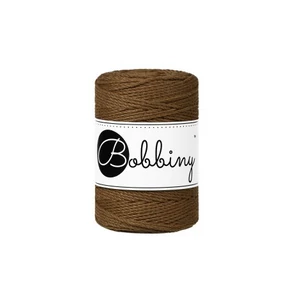 Bobbiny 3 Ply Makramé fonal 1,5 mm - NUT BROWN Bobbiny 3 Ply Makramé fonal 1,5 mm - NUT BROWN