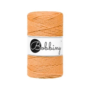 Bobbiny 3 Ply Makramé fonal 3 mm - ORANGE