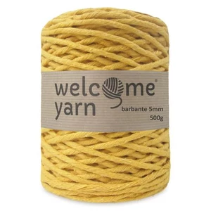 Welcomeyarn Spárgafonal XXL 500 g - 4 mm - mustár