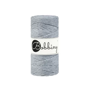 Bobbiny kifésülhető makramé fonal 3 mm - Ezüstszürke