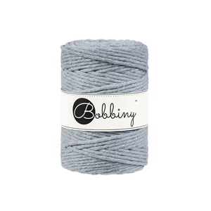 Bobbiny kifésülhető makramé fonal 5 mm – Ezüstszürke Silver
