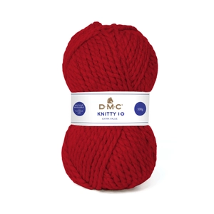 DMC Knitty 10 vastag fonal - piros 833