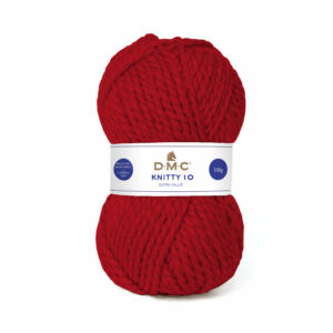 DMC Knitty 10 vastag fonal - piros 833