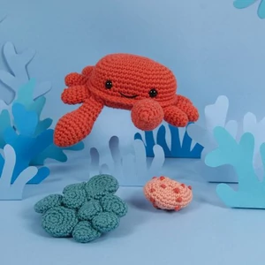 DMC amigurumi szett - Crabs