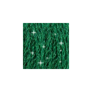 DMC Mouline Etoile csillogó hímzőfonal - karácsony zöld - C699