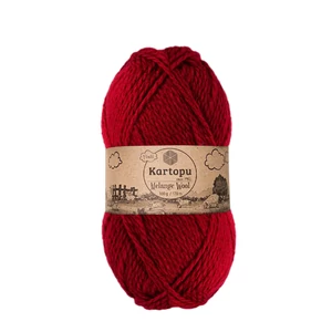 Kartopu Melange Wool - piros