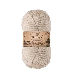 Kartopu Melange Wool - Halvány bézs