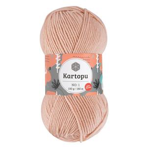 Kartopu No1 anti-pilling akril fonal - vén rózsaszín