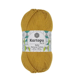 Kartopu Baby Natural – 310 – mustársárga