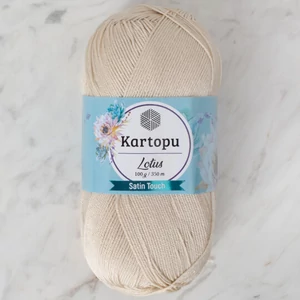 Kartopu Lotus - halvány bézs