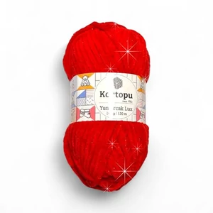 Kartopu Yumurcak LUX zseníliafonal - 165 - PIROS csillogó