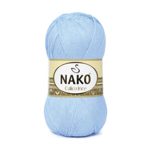 Nako Calico Ince - Pasztell kék