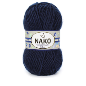 Nako Mohair Delicate Bulky - Tengerészkék