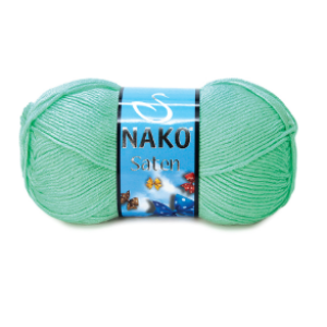 Nako Saten - Aqua zöld