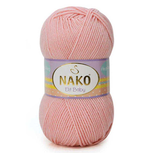 Nako Elit baby - púder rózsaszín