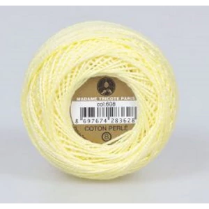 Perlé gyöngyhímző fonal - Halvány citrom Perlé gyöngyhímző fonal - Halvány citrom