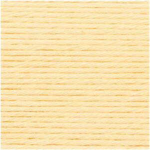 Rico Creative Cotton 100% vastag pamut - halvány sárga