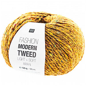 Rico Fashion Modern Tweed - mustár