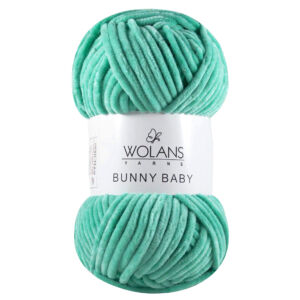 Bunny Baby plüssfonal -  világos türkisz kék