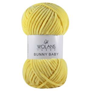 Bunny Baby plüssfonal - sárga