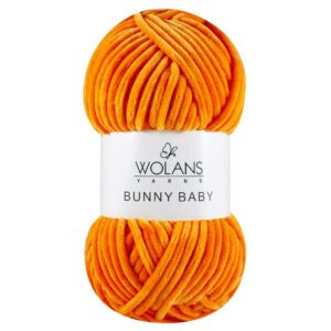 Bunny Baby plüssfonal - narancs