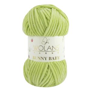 Bunny Baby plüssfonal - pisztácia