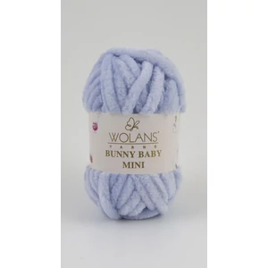 Bunny Baby MINI plüssfonal - cool blue