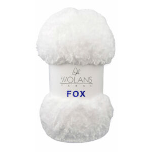Wolans Fox szőrös fonal - fehér