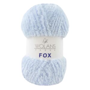 Wolans Fox szőrös fonal - babakék