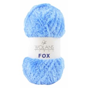 Wolans Fox szőrös fonal - türkisz kék