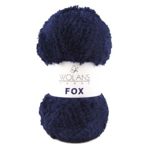 Wolans Fox szőrös fonal - sötét kék