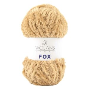 Wolans Fox szőrös fonal - tejeskávé