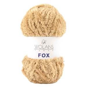 Wolans Fox szőrös fonal - tejeskávé
