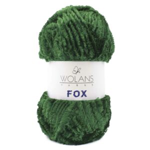 Wolans Fox szőrös fonal - zöld