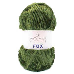 Wolans Fox szőrös fonal - mohazöld