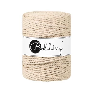Bobbiny 3 Ply Makramé fonal 5 mm - Warm beige