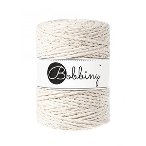 Bobbiny 3 Ply Makramé fonal 5 mm - NATÚR ARANY
