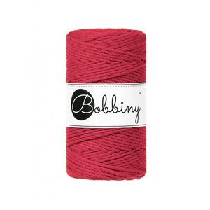3 ply makramé fonal classic red